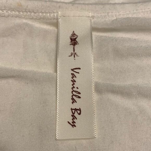 Vanilla Sky White Long Sleeve Tunic/Dress Sz L - Picture 4 of 8